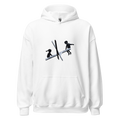 See saw of War Hoodie - White