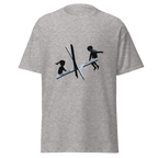 See Saw of War T Shirt - Sport Grey