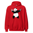 Shooting Panda Hoodie - Red