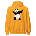 Shooting Panda Hoodie - Yellow
