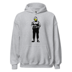 Smiley Soldier Hoodie - Sport Grey
