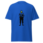 Smiley Soldier T Shirt - Royal Blue