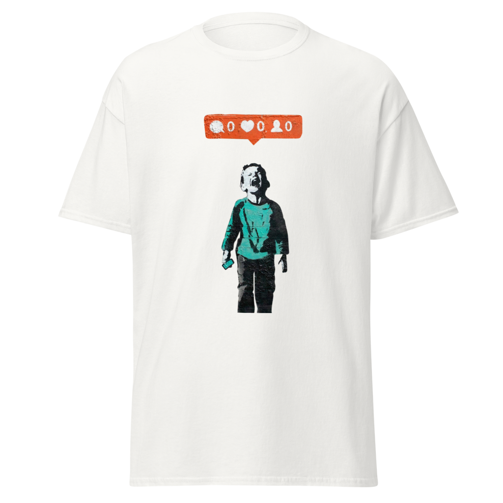 Social Media T Shirt - White