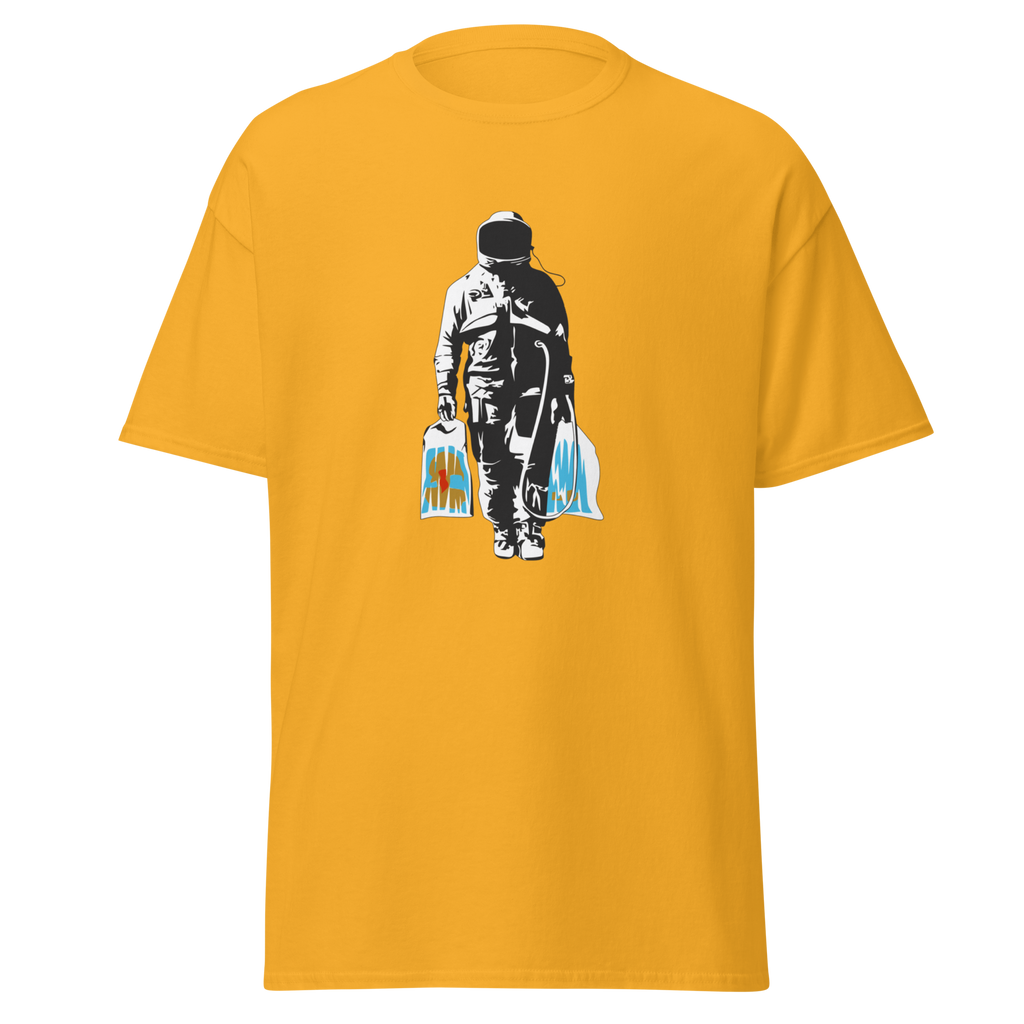 Spaceman Shopping - Yellow