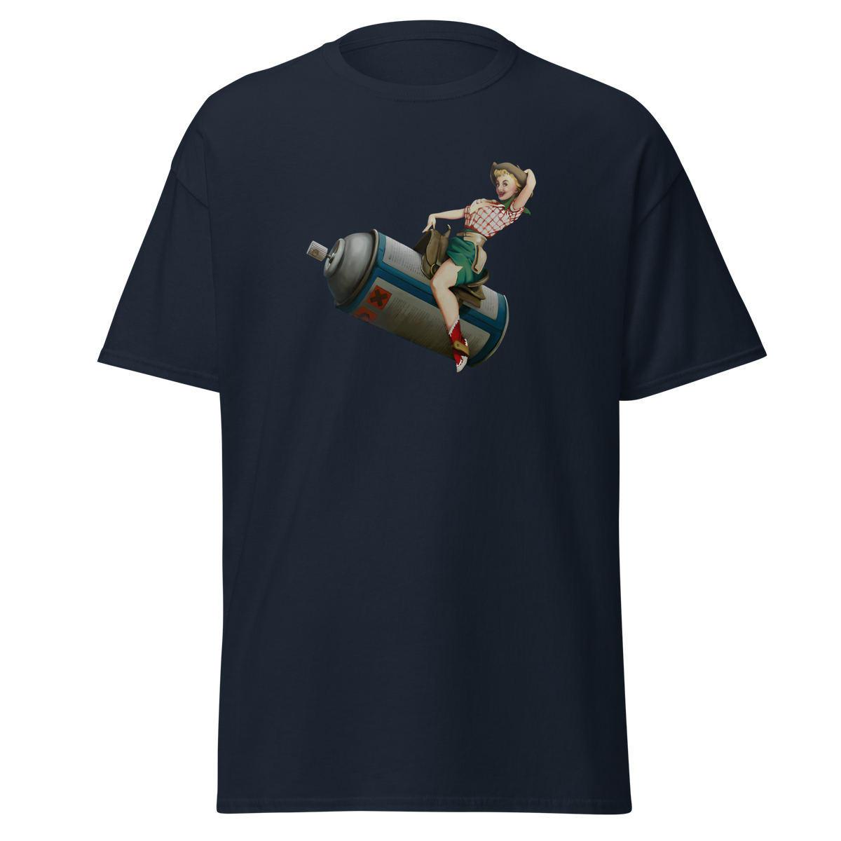 Spray Can Rodeo - Navy Blue