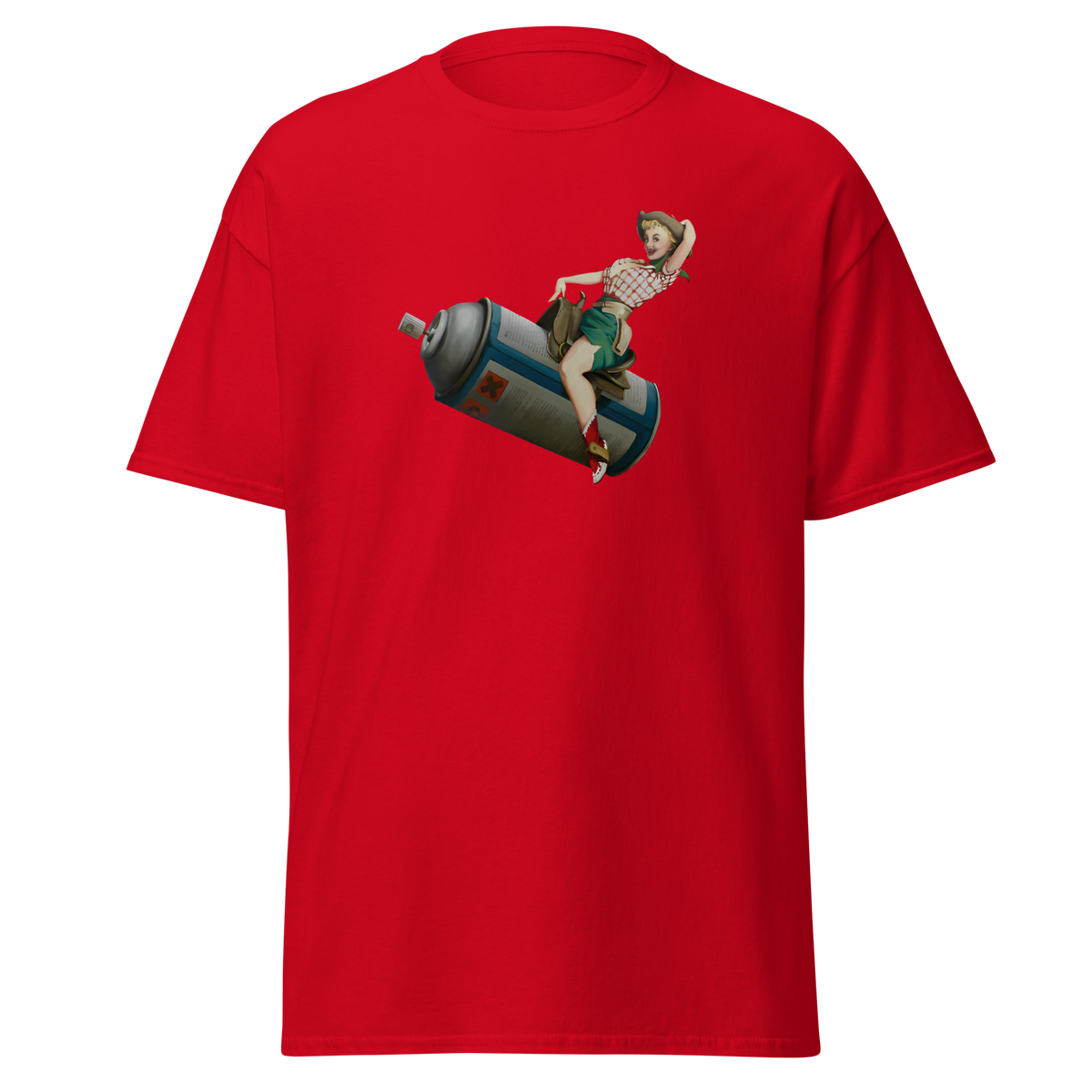 Spray Can Rodeo - Red