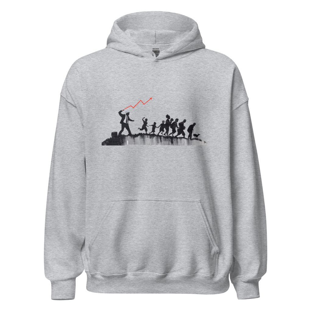 Stock Broker Hoodie - Sport Grey