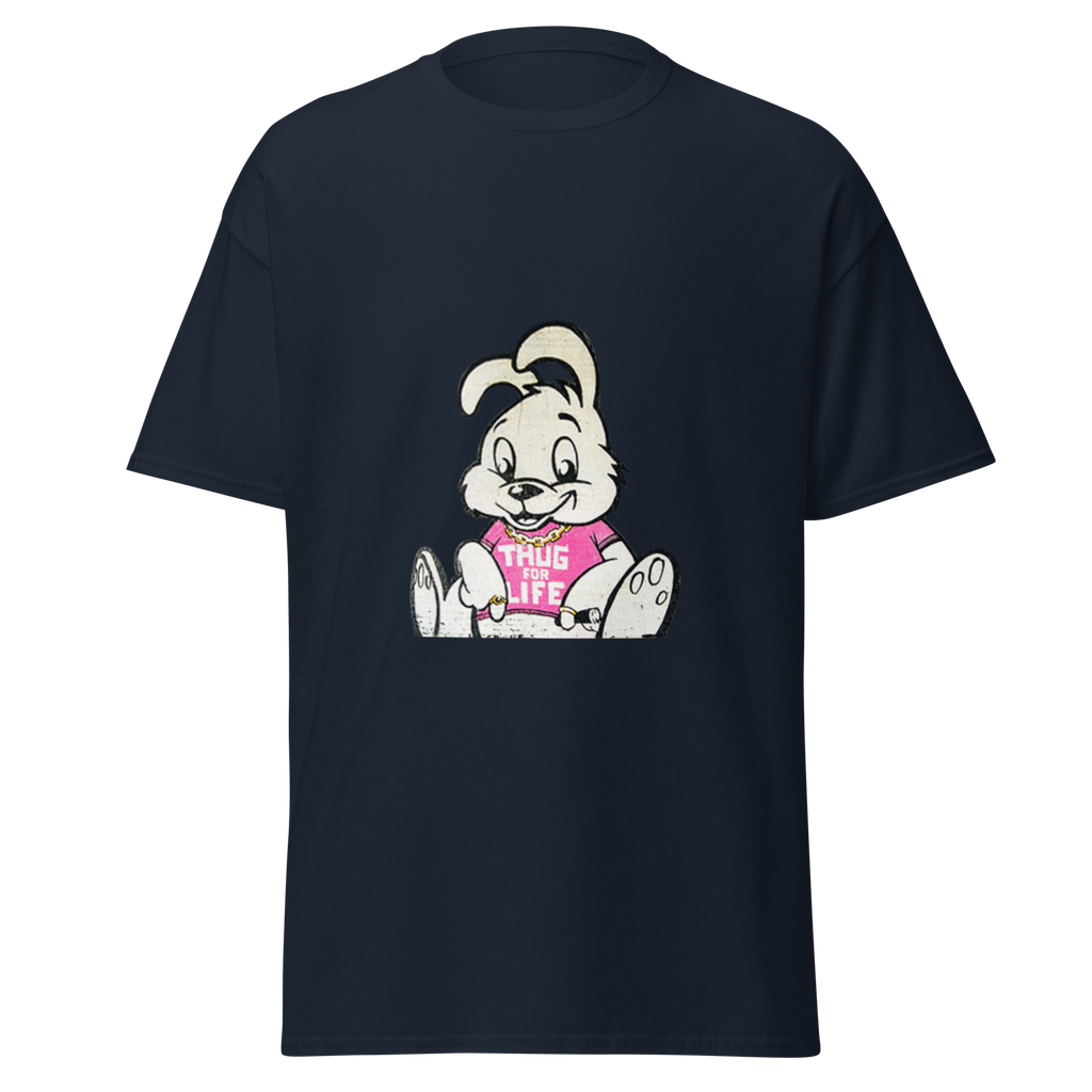 Thug for Life T Shirt - Navy Blue