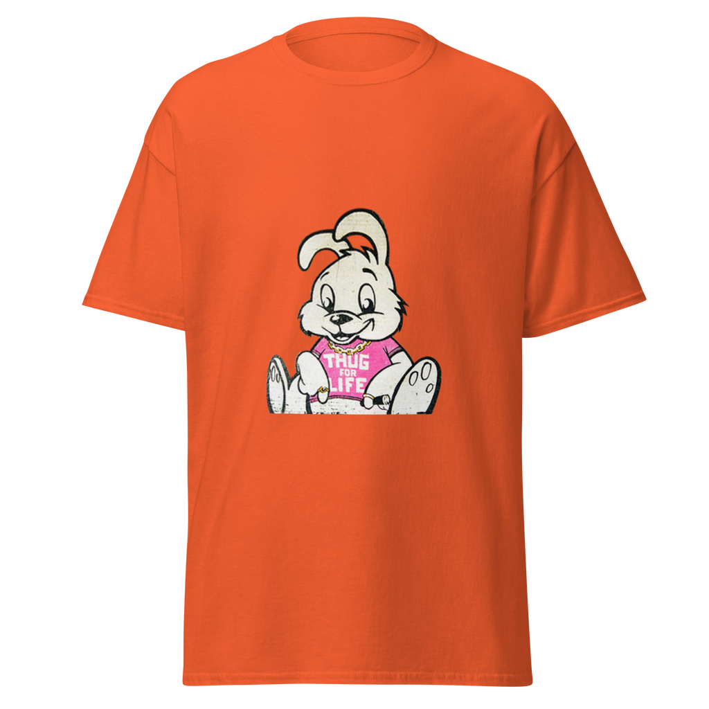 Thug for Life T Shirt - Orange