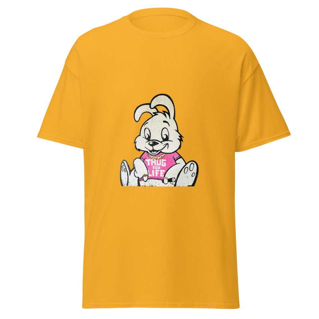 Thug for Life T Shirt - Yellow