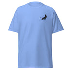 Embroidered Howling Wolf T shirt