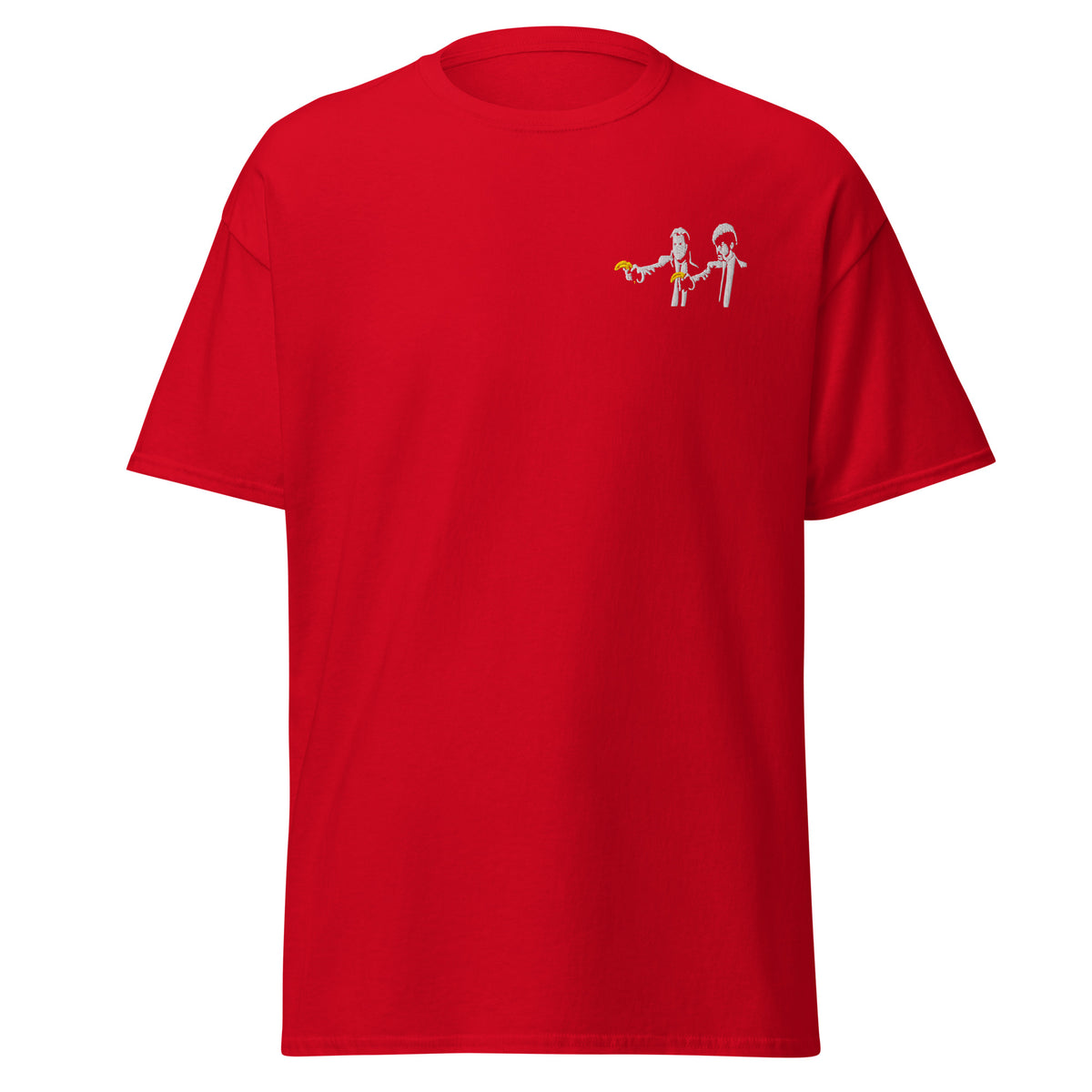 Embroidered Pulp Fiction T Shirt