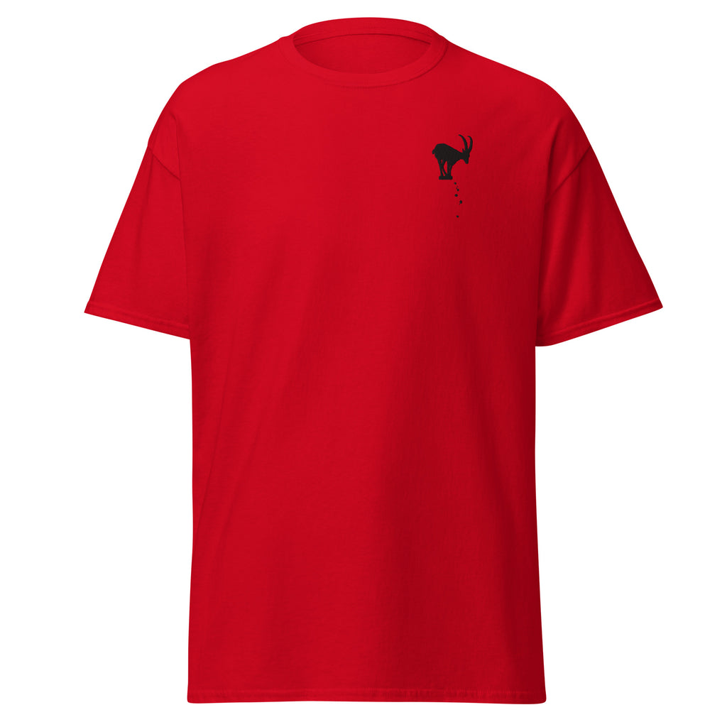 Embroidered Mountain Goat T shirt