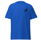 Embroidered Howling Wolf T shirt