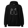 White War and Peace Hoodie - Black